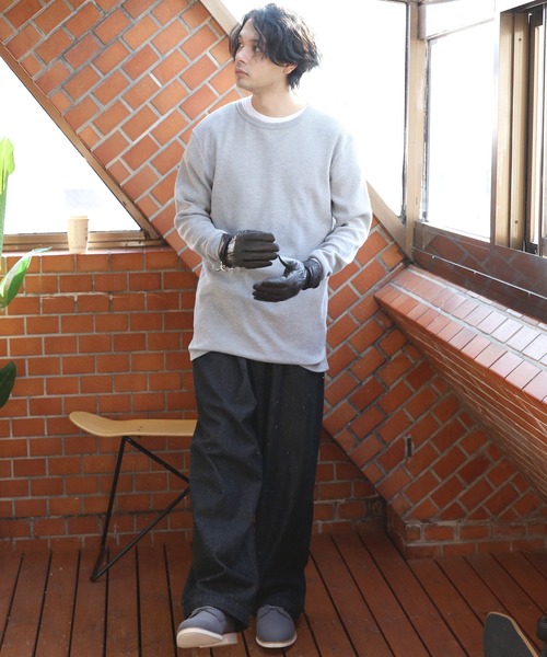 ８(eight)（エイト）の「シープレザー手袋2（手袋・メンズ・ブラック/ブラウン・FREE）」の14枚目の写真