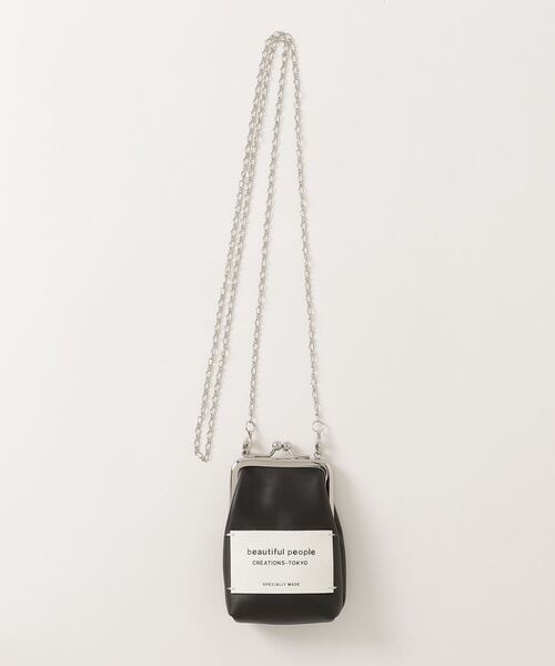 beautiful people(ビューティフルピープル)の「beautiful people mini clasp pouch 1000511960(ポーチ・レディース・ブラック/グレー/ベージュ/ホワイト・FREE)」の20枚目の写真
