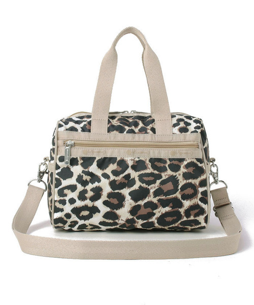 ✨新品未使用✨レスポートサック　EVERYDAY SM　フラクセンレオパード LeSportsac（レスポートサック）の「EVERYDAY SM SATCHEL フラクセン