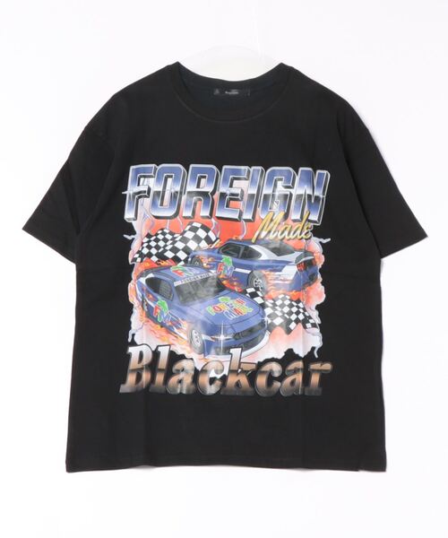 B.I.D.(ビーアイディー)の「ヴィンテージプリントTシャツ(Tシャツ/カットソー・レディース・ブラック・MEDIUM)」の1枚目の写真
