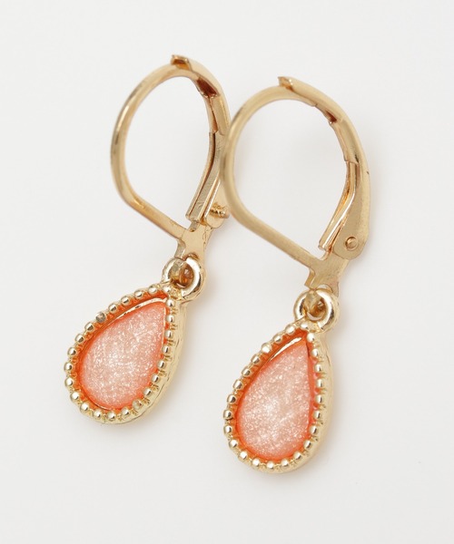 チャイハネ（チャイハネ）の「【チャイハネ】カラーティアーズピアス（ピアス（両耳用）・レディース・パープル/ブルー/ホワイト/ブラック/ライトピンク/イエロー/アクア/グリーン/ワイン/ブラウン・FREE）」の9枚目の写真