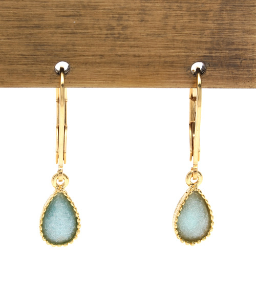 チャイハネ（チャイハネ）の「【チャイハネ】カラーティアーズピアス（ピアス（両耳用）・レディース・パープル/ブルー/ホワイト/ブラック/ライトピンク/イエロー/アクア/グリーン/ワイン/ブラウン・FREE）」の20枚目の写真