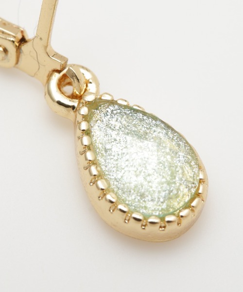 チャイハネ（チャイハネ）の「【チャイハネ】カラーティアーズピアス（ピアス（両耳用）・レディース・パープル/ブルー/ホワイト/ブラック/ライトピンク/イエロー/アクア/グリーン/ワイン/ブラウン・FREE）」の19枚目の写真