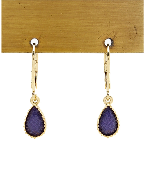 チャイハネ（チャイハネ）の「【チャイハネ】カラーティアーズピアス（ピアス（両耳用）・レディース・パープル/ブルー/ホワイト/ブラック/ライトピンク/イエロー/アクア/グリーン/ワイン/ブラウン・FREE）」の17枚目の写真