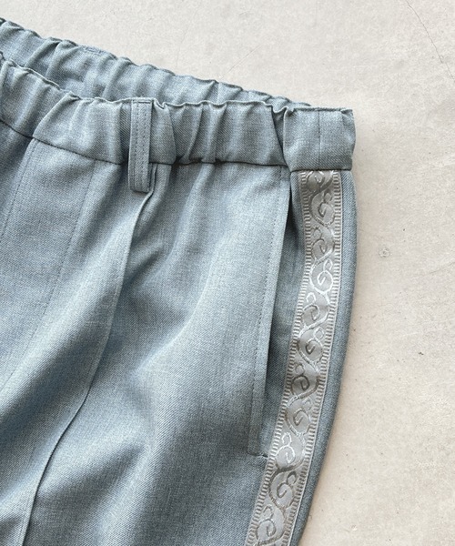 D&G] タキシードクロスサイドライン スラックス 美品／良品 48