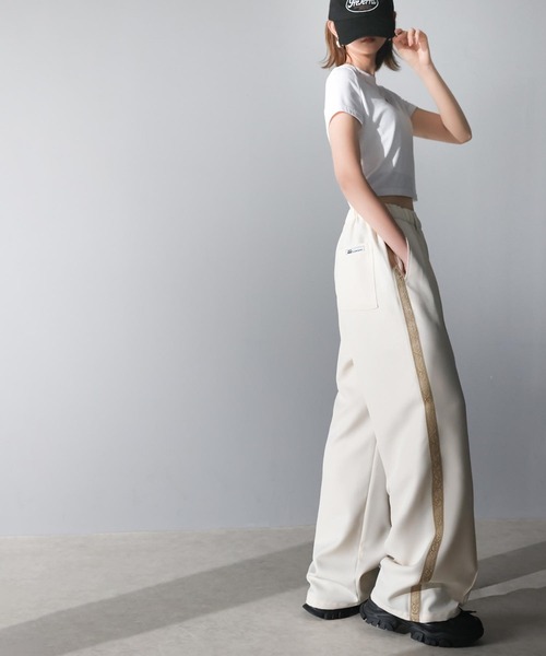 Java(ジャバ)の「《JaVaジャバコラボ》サイドラインでキレイ魅せ。ジャガードブレードワイドトラックスラックス(スラックス・メンズ・グレー/ブラック/アイボリー・LARGE/MEDIUM/SMALL/X-LARGE)」の19枚目の写真