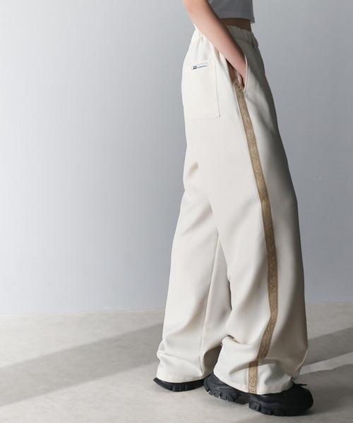 セール】《JaVaジャバコラボ》サイドラインでキレイ魅せ。ジャガード