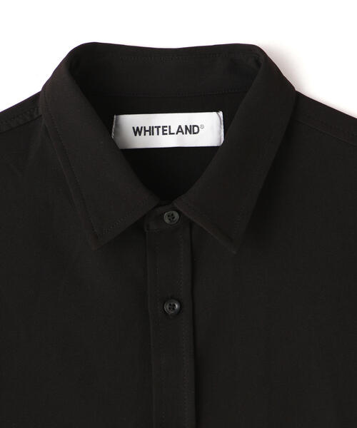 【WEB&DEPOT限定】WHITELAND/ホワイトランド/OWL/P-TECK SSH/オーバーサイズ シャツ（シャツ/ブラウス）｜WHITELAND（ホワイトランド）