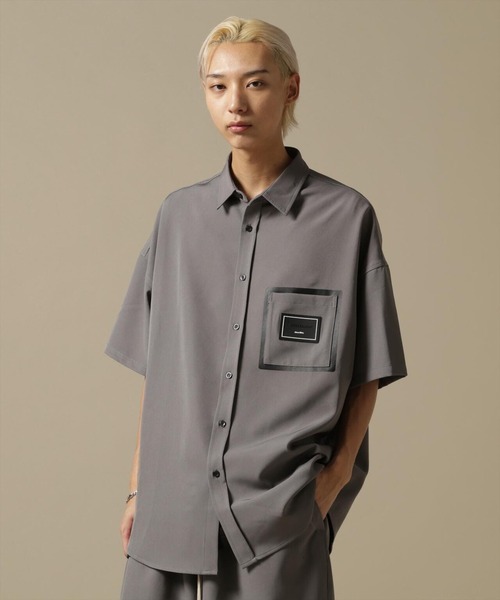 【WEB&DEPOT限定】WHITELAND/ホワイトランド/OWL/P-TECK SSH/オーバーサイズ シャツ（シャツ/ブラウス）｜WHITELAND（ホワイトランド）