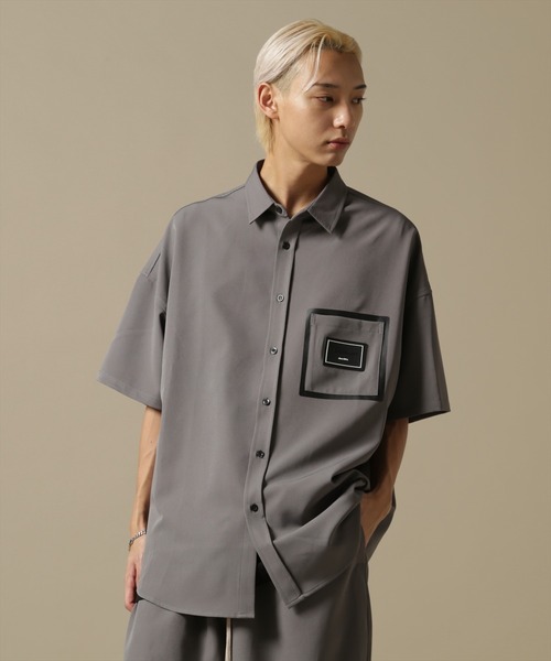 【WEB&DEPOT限定】WHITELAND/ホワイトランド/OWL/P-TECK SSH/オーバーサイズ シャツ（シャツ/ブラウス）｜WHITELAND（ホワイトランド）