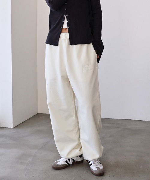 ANME（アンメ）の「【新色・新サイズ追加】ロゴ刺繍ANME裏毛