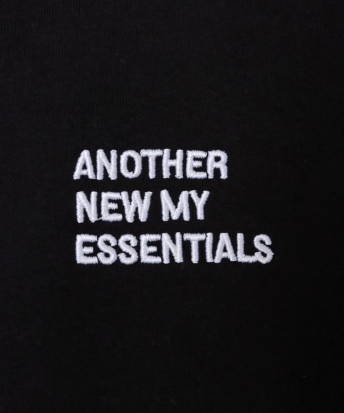 ANME（アンメ）の「【新色・新サイズ追加】ロゴ刺繍ANME裏毛スウェットパンツ（スウェットパンツ・レディース・ネイビー/オートミール/ブラック/アイボリー/チャコールグレー/杢グレー/オフホワイト/ブラウン・M/L/XL/XXL/S）」の19枚目の写真