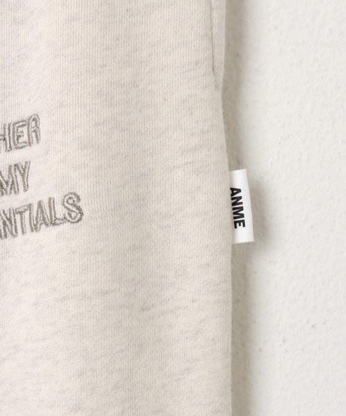 ANME(アンメ)の「【新色・新サイズ追加】ロゴ刺繍ANME裏毛スウェットパンツ(スウェットパンツ・レディース・ネイビー/オートミール/ブラック/アイボリー/チャコールグレー/杢グレー/オフホワイト/ブラウン・M/L/XL/XXL/S)」の21枚目の写真