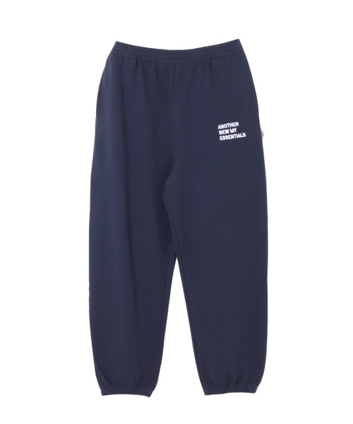 ANME（アンメ）の「【新色・新サイズ追加】ロゴ刺繍ANME裏毛スウェットパンツ（スウェットパンツ・レディース・ネイビー/オートミール/ブラック/アイボリー/チャコールグレー/杢グレー/オフホワイト/ブラウン・M/L/XL/XXL/S）」の14枚目の写真