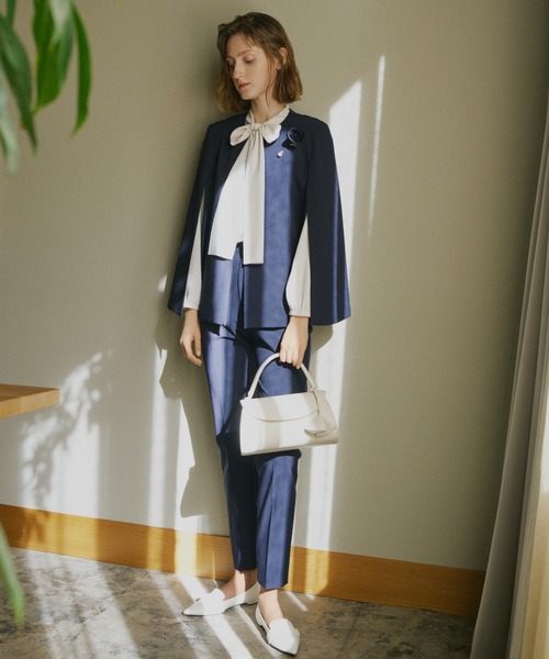 CELFORD（セルフォード）の「テーパードパンツ（その他パンツ・レディース・ネイビー/ブラック/ピンク/ライトベージュ・40/38/36）」の5枚目の写真