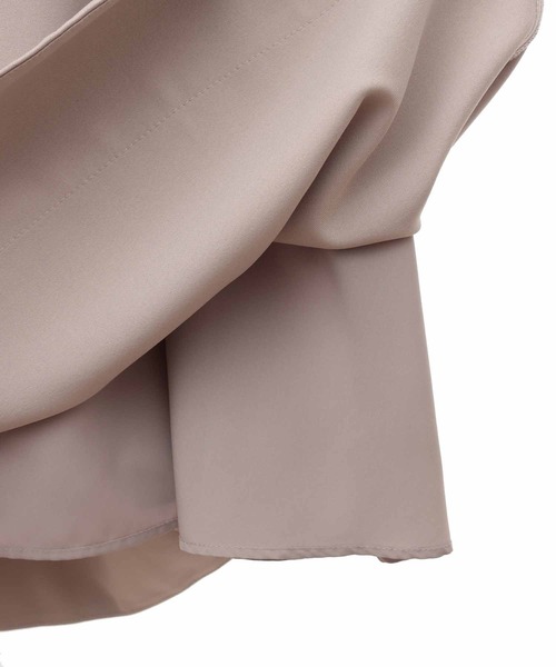 31 Sons de mode（トランテアン　ソン　ドゥ　モード）の「麻調合繊ワンピース（ワンピース・レディース・クリーム/ベージュ/ネイビー・38/36）」の22枚目の写真