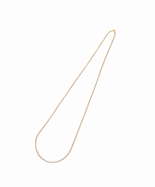 Laura Lombardi(ローラロンバルディ)の「【Laura Lombardi】NOBLE別注 ESSENTIAL BOX CHAIN NECKLACE(ネックレス・レディース・ゴールド・FREE)」の3枚目の写真