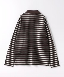 ＜JieDa＞ ボーダー カノコ ショートスリーブ ポロシャツ Jieda（ジエダ）の「＜JieDa＞ ボーダー カノコ ショート