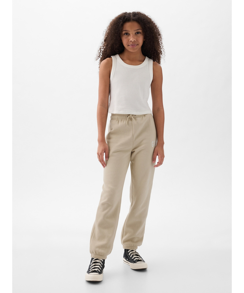 GAP(ギャップ)の「GAPアーチロゴ ジョガーパンツ (キッズ)(スウェットパンツ・キッズ・ベージュ/ネイビー・110cm/160cm/140cm/150cm/120cm/130cm)」の5枚目の写真