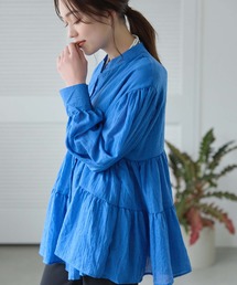 Edit Sheen | コットンティアードブラウス(シャツ/ブラウス)