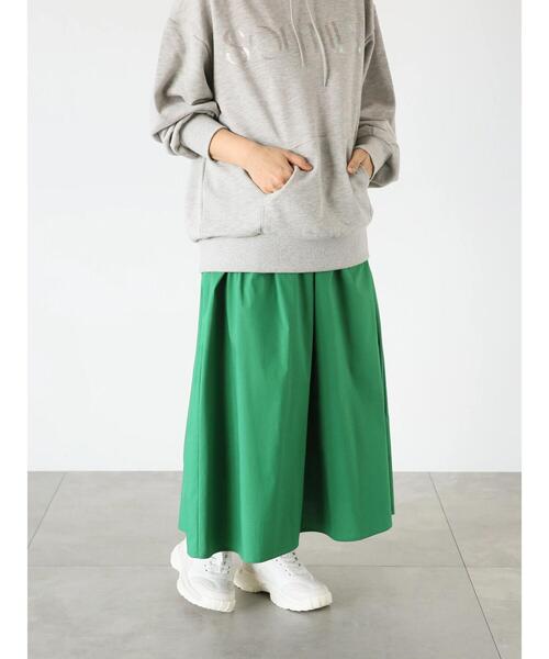 Lugnoncure（ルノンキュール）の「【選べる着丈】タイプライタースカート（スカート・レディース・ブラック/ネイビー/ベージュ/レッド/グリーン・ﾌﾘｰ(M)/ﾌﾘｰ(L)）」の18枚目の写真