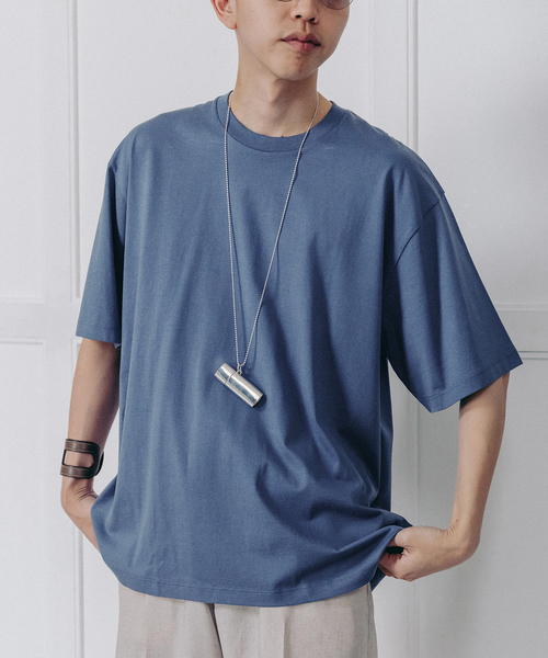 handvaerk（ハンドバーク）の「【handvaerk / ハンドバーク】別注 S/S BIG T-SHIRT（Tシャツ/カットソー・メンズ・ブラック/コバルトブルー/ホワイト・MEDIUM/LARGE/X-LARGE/SMALL）」の5枚目の写真