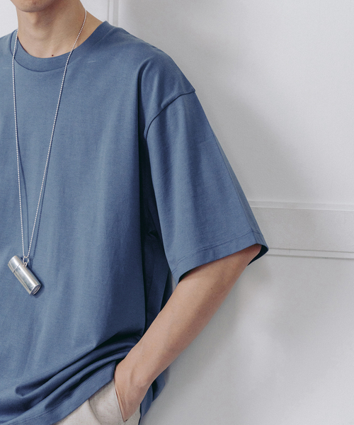 handvaerk（ハンドバーク）の「【handvaerk / ハンドバーク】別注 S/S BIG T-SHIRT（Tシャツ/カットソー・メンズ・ブラック/コバルトブルー/ホワイト・MEDIUM/LARGE/X-LARGE/SMALL）」の11枚目の写真