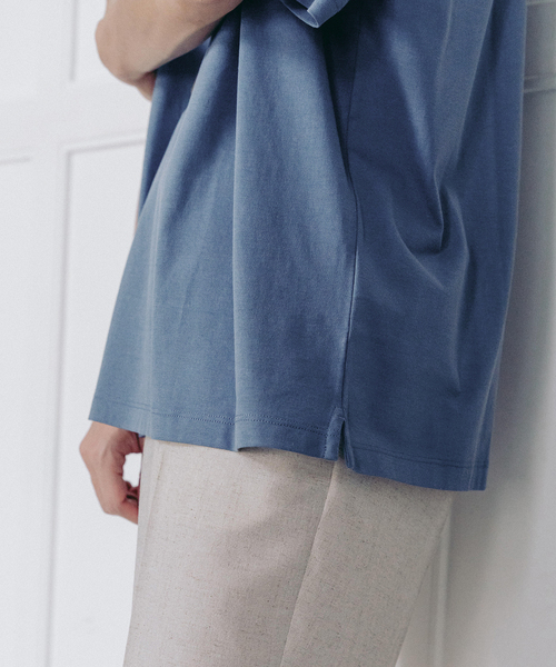 handvaerk（ハンドバーク）の「【handvaerk / ハンドバーク】別注 S/S BIG T-SHIRT（Tシャツ/カットソー・メンズ・ブラック/コバルトブルー/ホワイト・MEDIUM/LARGE/X-LARGE/SMALL）」の12枚目の写真