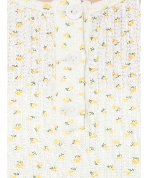 merry jenny（メリージェニー）の「小花柄パフスリーブTee（Tシャツ/カットソー・レディース・イエロー/ブルー/ピンク・FREE）」の8枚目の写真