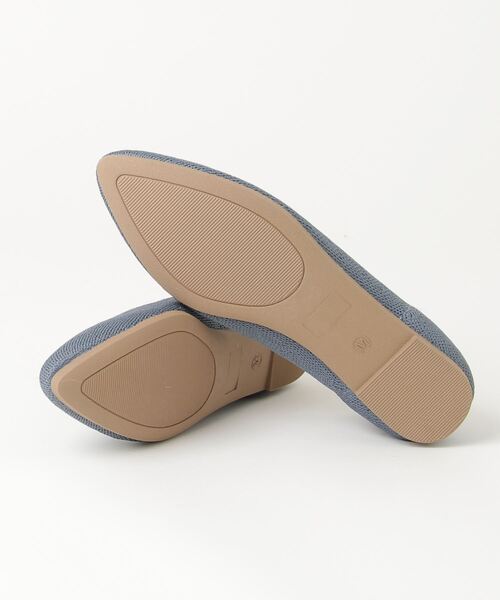 HusHusH（ハッシュアッシュ）の「HusHusH ハッシュアッシュ 人間工学 ニットパンプス（パンプス・レディース・ライトベージュ/ブラック/ブルー系その他・L/M）」の8枚目の写真