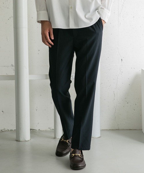 URBAN RESEARCH ROSSO MEN（アーバンリサーチロッソメン）の「『セットアップ対応』『XLサイズあり』ウォッシャブルシアサッカーイージーパンツ（その他パンツ・メンズ・ブラック/ネイビー/ストライプ・SMALL/MEDIUM/LARGE/X-LARGE）」の20枚目の写真