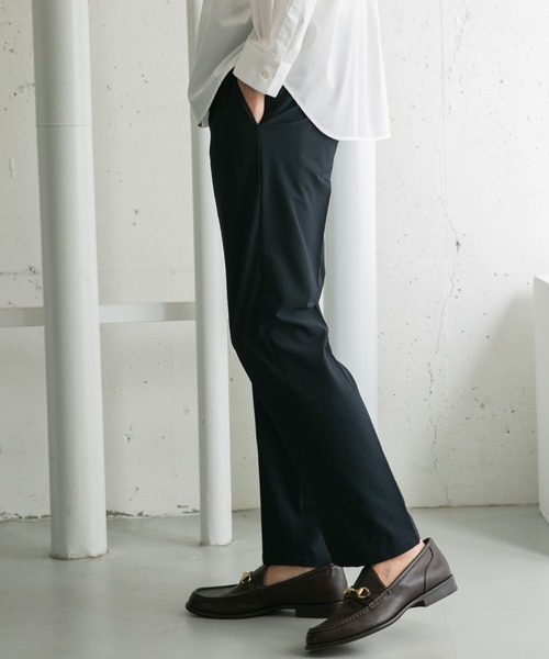 URBAN RESEARCH ROSSO MEN（アーバンリサーチロッソメン）の「『セットアップ対応』『XLサイズあり』ウォッシャブルシアサッカーイージーパンツ（その他パンツ・メンズ・ブラック/ネイビー/ストライプ・SMALL/MEDIUM/LARGE/X-LARGE）」の22枚目の写真