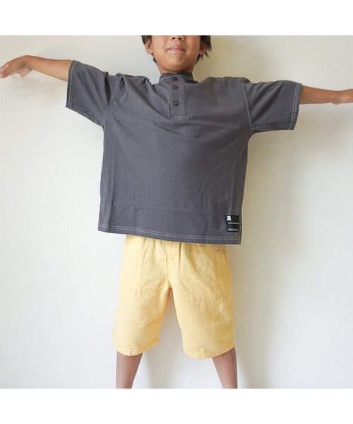 BREEZE（ブリーズ）の「もっとスズシープリペラパンツ_一部WEB限定サイズ（その他パンツ・キッズ・カーキ/ブルー/チャコール/イエロー/レッド/ライトグレー・80/90/100/110/120/130/140/150）」の12枚目の写真