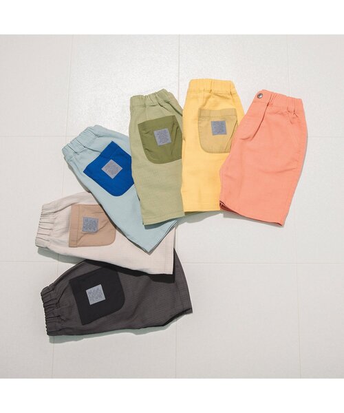 BREEZE（ブリーズ）の「もっとスズシープリペラパンツ_一部WEB限定サイズ（その他パンツ・キッズ・カーキ/ブルー/チャコール/イエロー/レッド/ライトグレー・80/90/100/110/120/130/140/150）」の16枚目の写真