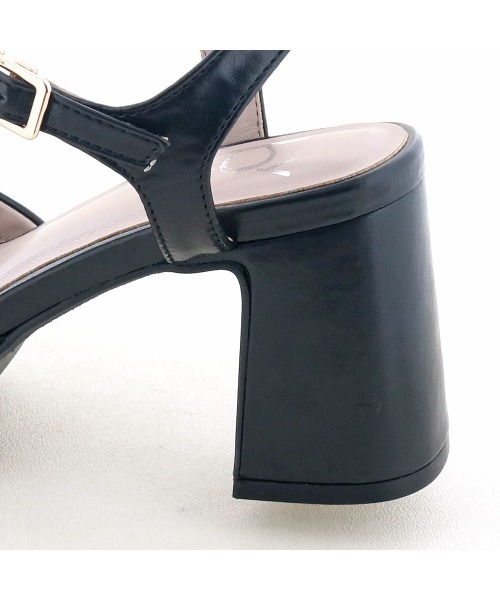 byあしながおじさん（バイアシナガオジサン）の「厚底ビットサンダル　8980737（サンダル・レディース・ブラック/ピンクベージュ/アイボリー/レッド・23.5cm/23.0cm/22.5cm/24.5cm/24.0cm）」の15枚目の写真