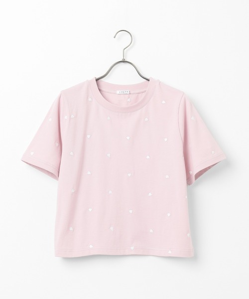 ⭐︎新品未開封⭐︎HAND with HONEYs Tシャツ　Ｌサイズ Honeys（ハニーズ）の「ハート刺繍Tシャツ（Tシャツ/カットソー