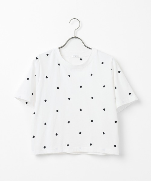 ⭐︎新品未開封⭐︎HAND with HONEYs Tシャツ　Ｌサイズ Honeys（ハニーズ）の「ハート刺繍Tシャツ（Tシャツ/カットソー