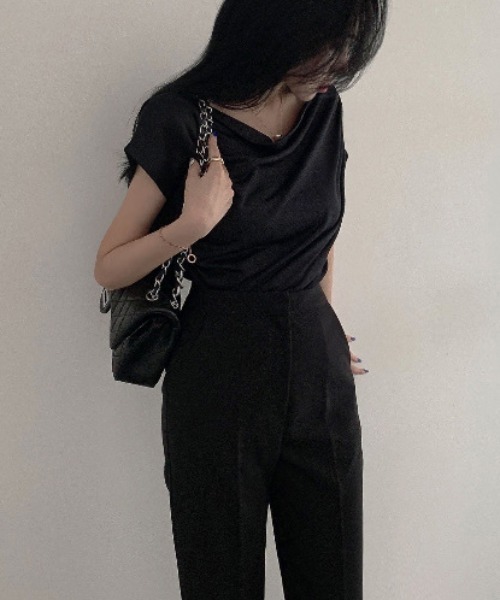 FREE STYLISTS(フリー スタイリスト)の「YUGA_YGMC オフショルダー PO(その他トップス・レディース・ブラウン/ベビーピンク/ブラック/オフホワイト・FREE)」の18枚目の写真