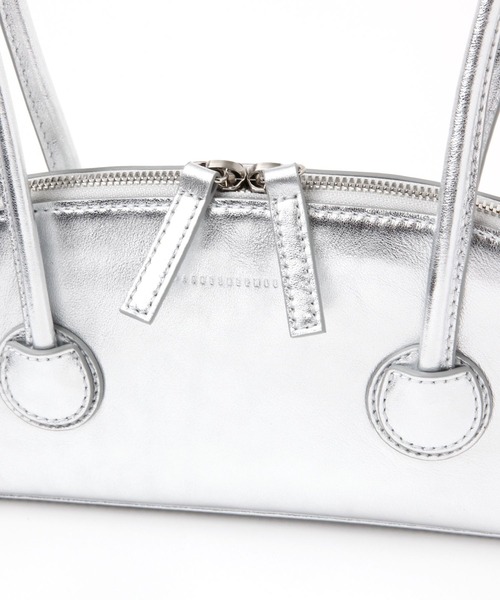 MARGE SHERWOOD（マージシャーウッド）の「【MARGESHERWOOD】BESSETTEバッグ(silver)（ショルダーバッグ・レディース・シルバーグレー・FREE）」の6枚目の写真