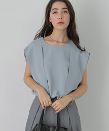 saloon | SALOON(サルーン)/　バックデザインバルーンノースリーブトップス(Tシャツ/カットソー)