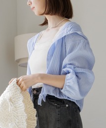 flower | コットンレースフーディー(その他アウター)