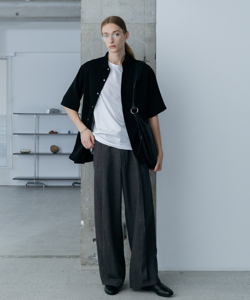 HARE（ハレ）の「【SET UP対応 イージーケア 接触冷感】TOROMIシャツSS(HARE)（シャツ/ブラウス・メンズ・ライトブルー/グレー/ブラック/ホワイト/レッド/ブルー/パープル/ブルー系その他/ブラウン/ブラック系その他/ホワイト系その他/ピンク系その他・SMALL/MEDIUM）」の17枚目の写真