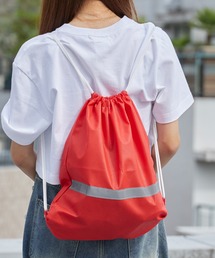 LIFEMAX（ライフマックス）の「LIFEMAX/ライフマックス 不織布リフレクター付巾着リュック ナップザック  ma9030 防災バッグ 反射テープ付き（バックパック/リュック）」