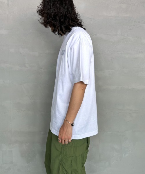 HUF（ハフ）の「[HUF/ハフ] HUF SET H バックプリント ショートスリーブTシャツ（Tシャツ/カットソー・レディース・ホワイト/ネイビー・M/L）」の22枚目の写真
