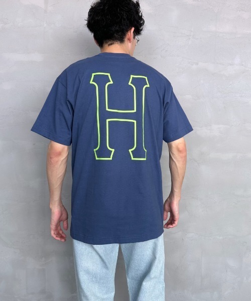 HUF/ハフ] DESKTOP バックプリント ショートスリーブTシャツ（T