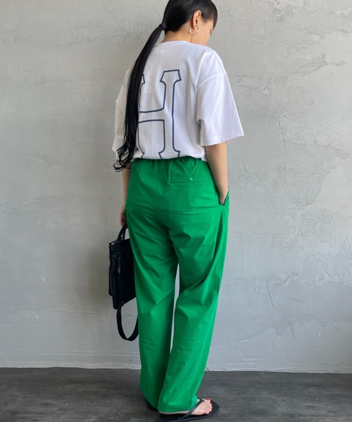 HUF（ハフ）の「[HUF/ハフ] HUF SET H バックプリント ショートスリーブTシャツ（Tシャツ/カットソー・レディース・ホワイト/ネイビー・M/L）」の12枚目の写真