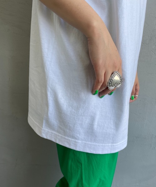 HUF（ハフ）の「[HUF/ハフ] HUF SET H バックプリント ショートスリーブTシャツ（Tシャツ/カットソー・レディース・ホワイト/ネイビー・M/L）」の17枚目の写真