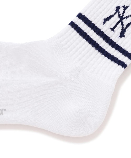 ROSTER SOX(ロスターソックス)の「MLB×ROSTER SOX/ロスターソックス/MLB-176 MLB SS SOCKS(ソックス/靴下・メンズ・ネイビー・1/2)」の5枚目の写真