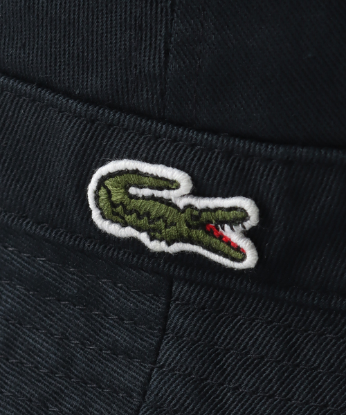 LACOSTE（ラコステ）の「LACOSTE / ラコステ BUCKET HAT（ハット・メンズ・ブラック/ベージュ/ネイビー・FREE）」の8枚目の写真