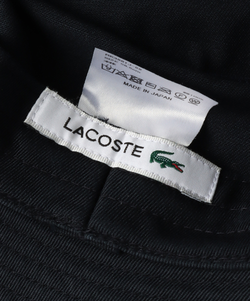 LACOSTE（ラコステ）の「LACOSTE / ラコステ BUCKET HAT（ハット・メンズ・ブラック/ベージュ/ネイビー・FREE）」の9枚目の写真